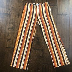 Urban Outfitters high-rise striped flare pant